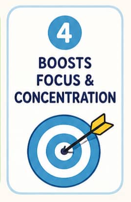 It Helps Kids Focus and Concentrate