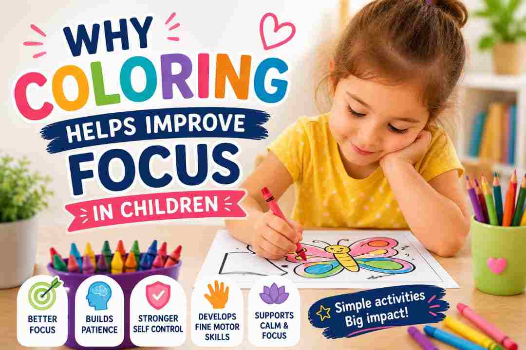 Why Coloring Helps Improve Focus in Children