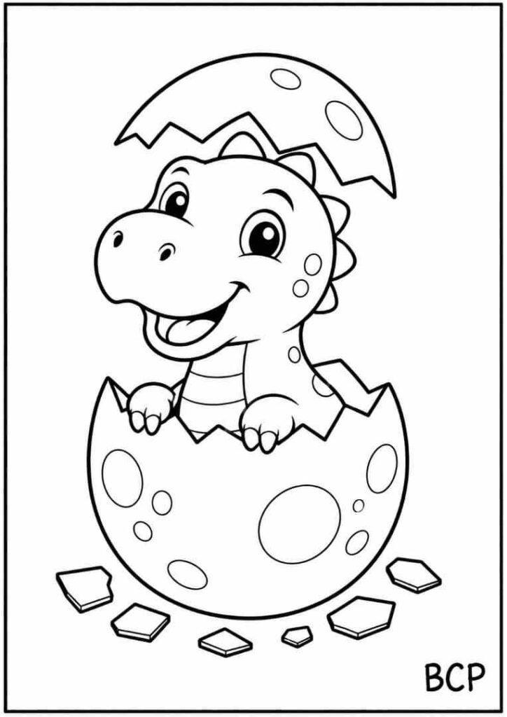 Watch a baby dinosaur hatch.