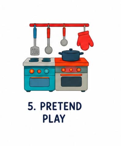 Pretend play  coloring activity for kids
