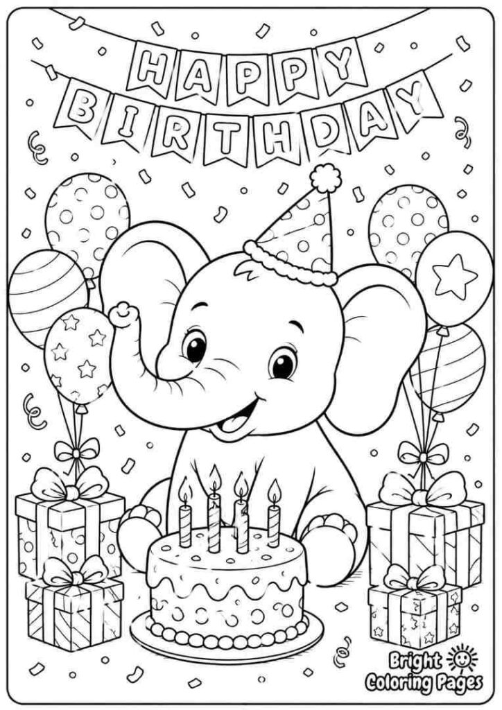 Elephant Birthday Party