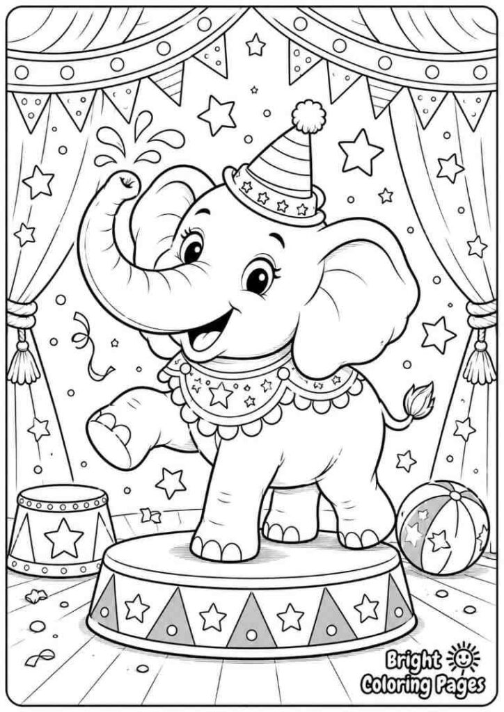 Circus Elephant