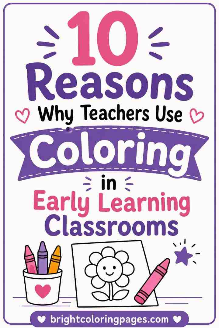10 Reasons Why Teachers Use Coloring in Early Learning Classrooms