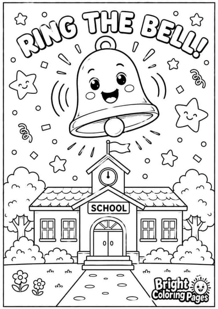 Ring the Bell coloring page