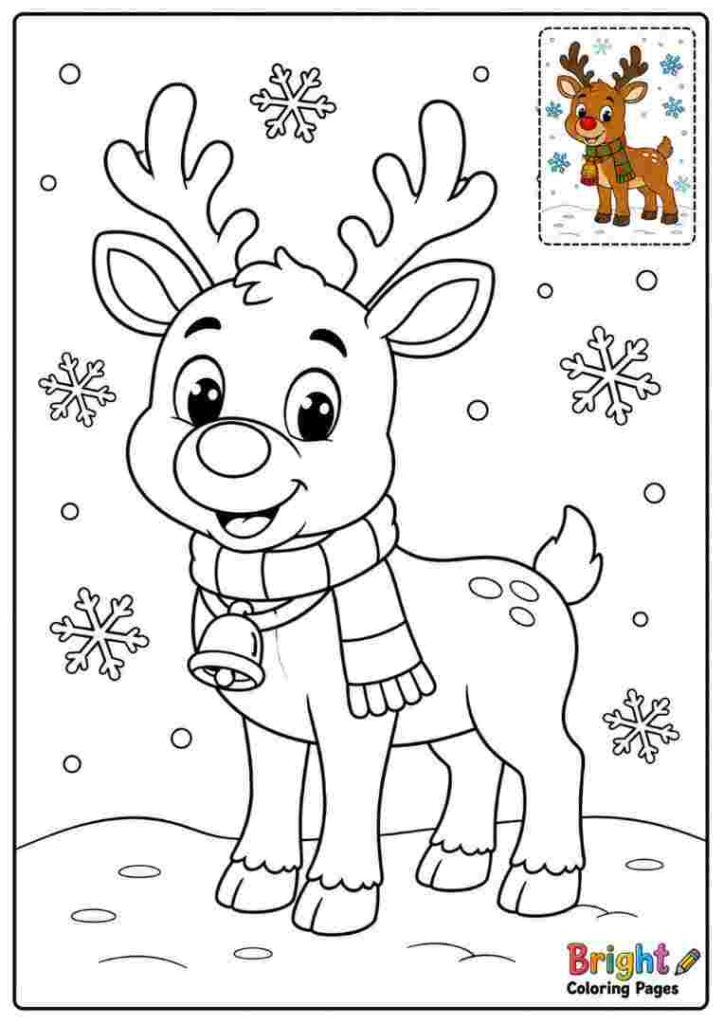 Cute Christmas Reindeer