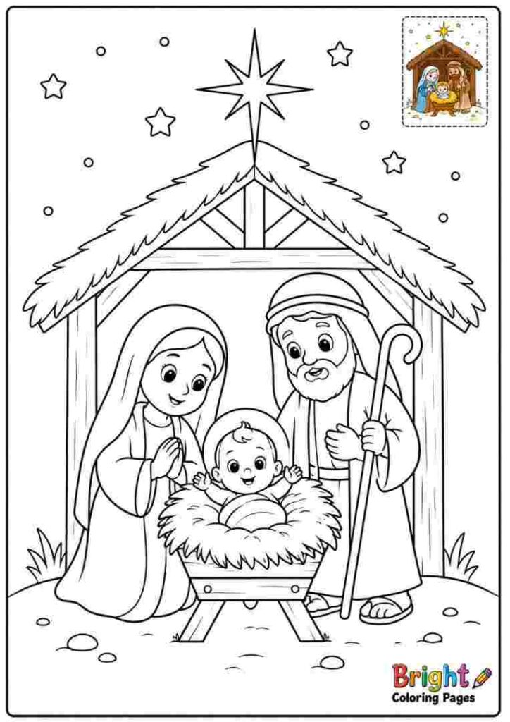 Nativity Scene for Kids