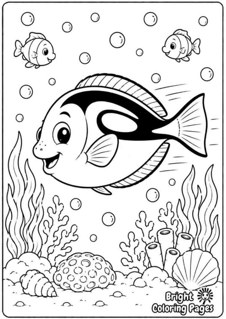 Blue Tang Fish