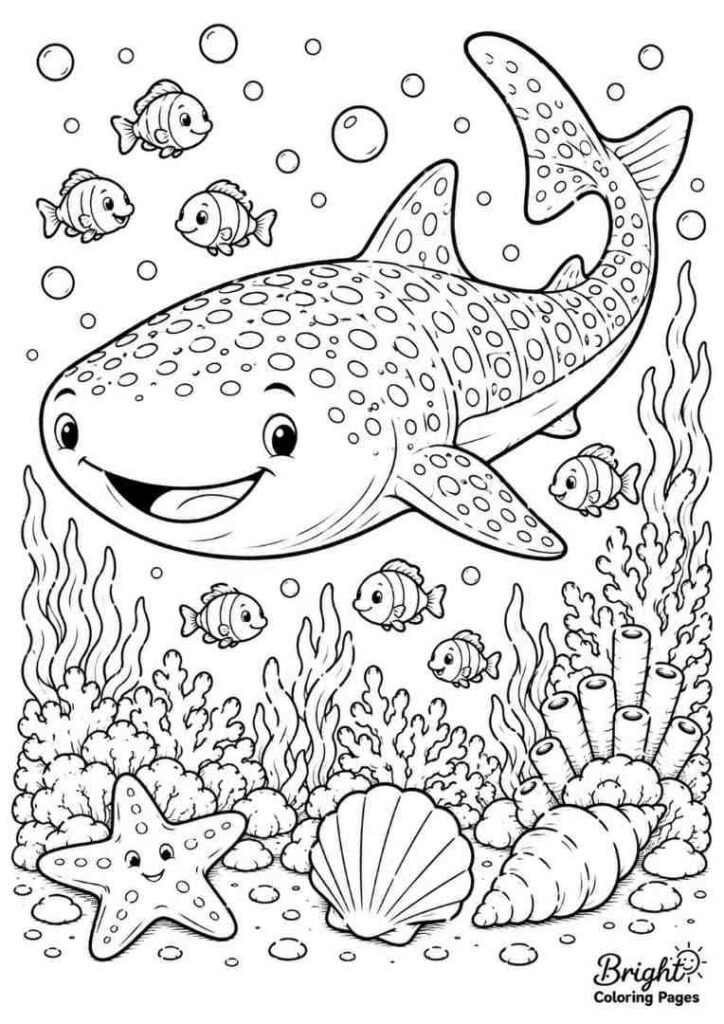 Friendly Whale Shark