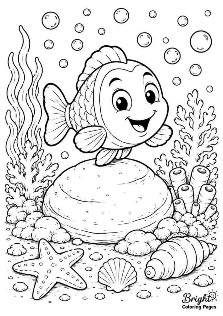 Fish on a Rock