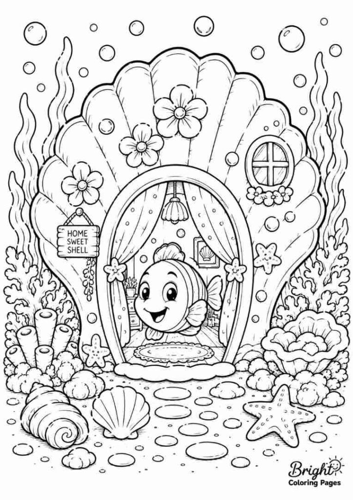 Fish Seashell House