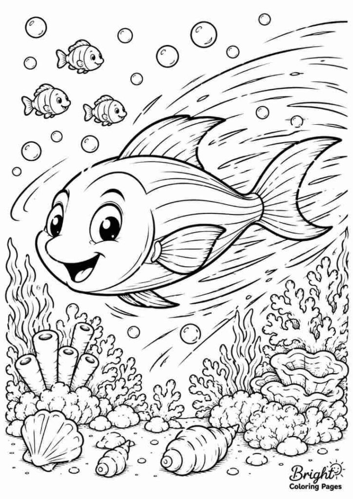 Speedy Swimming Fish