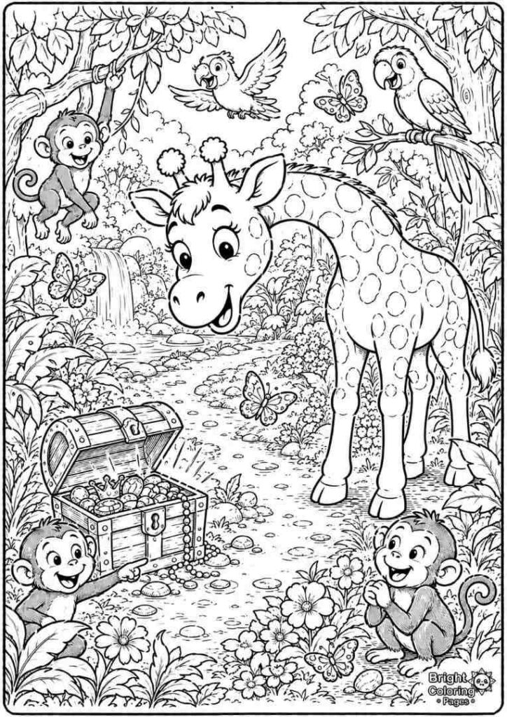 Giraffe Treasure Hunt