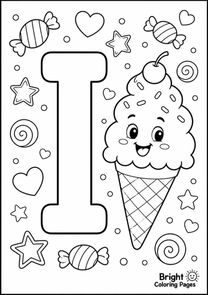 I is for Ice Cream