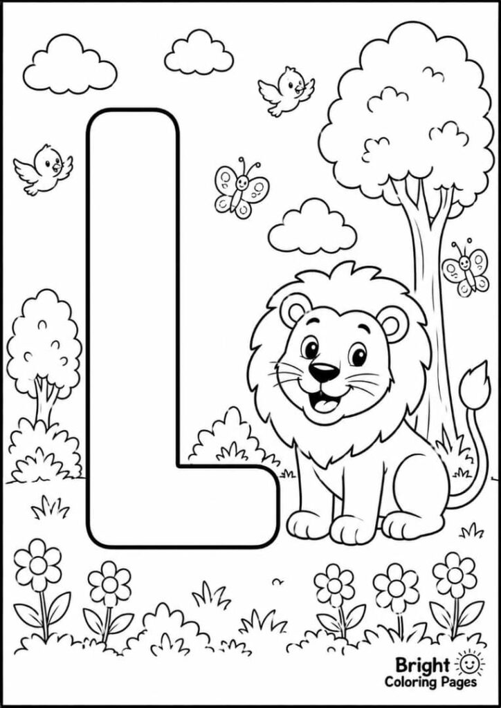 L is for Lion