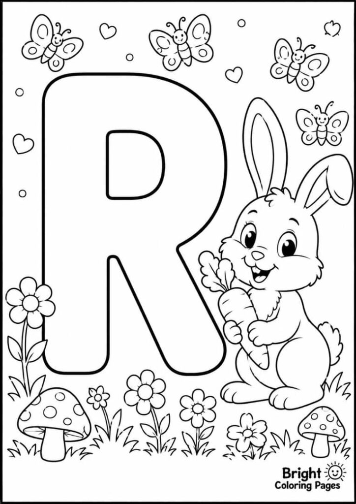 R is for Rabbit