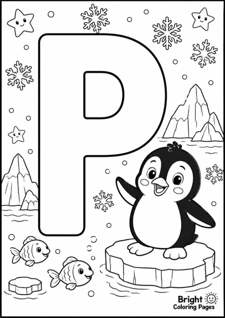 P is for Penguin