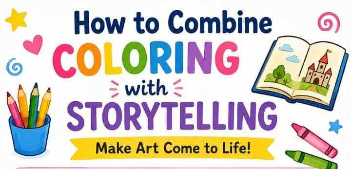 How to Combine Coloring with Storytelling: A Fun, Creative Way to Bring Art to Life