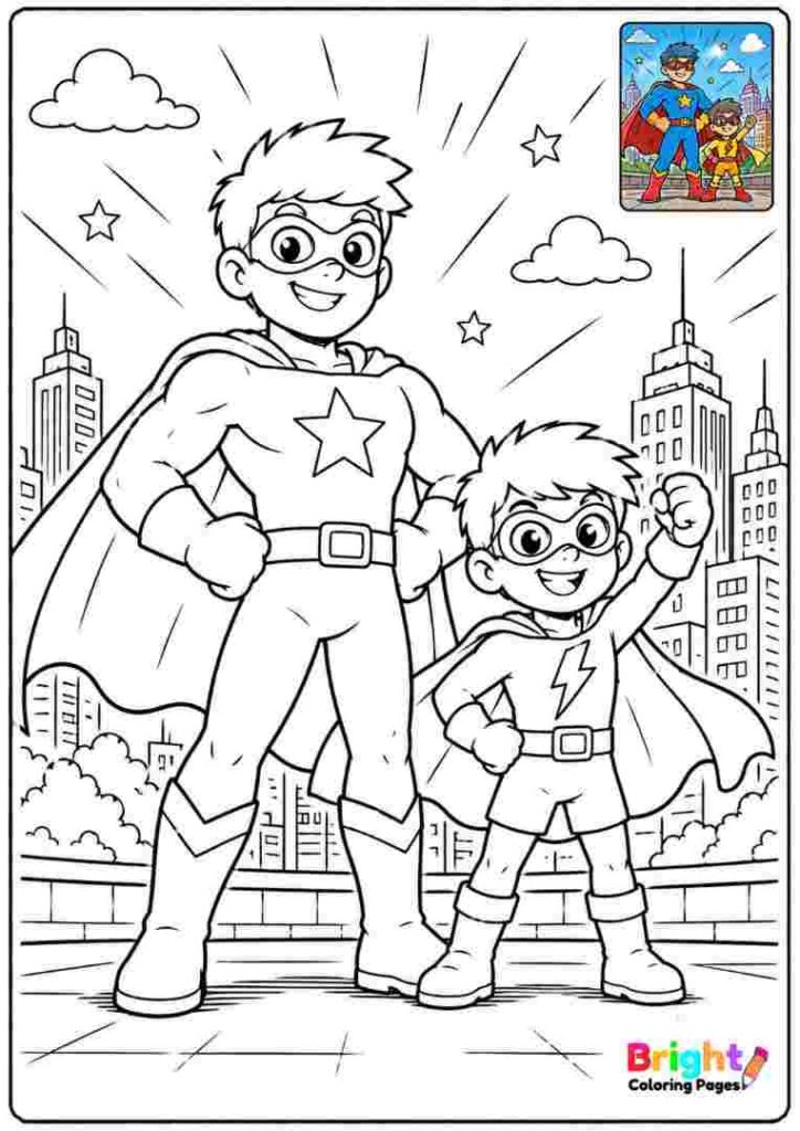 Superhero and Sidekick