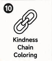 Kindness Chain Coloring Activity