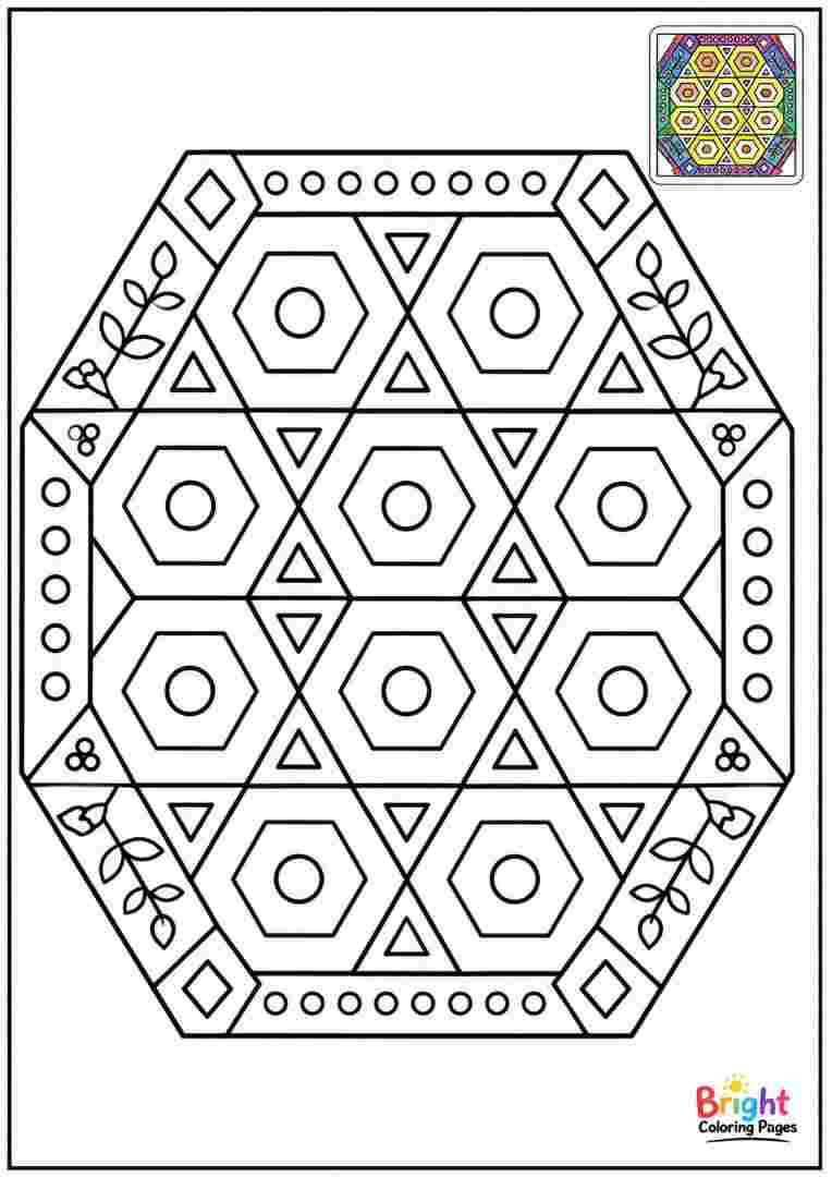 Honeycomb Bliss Pattern