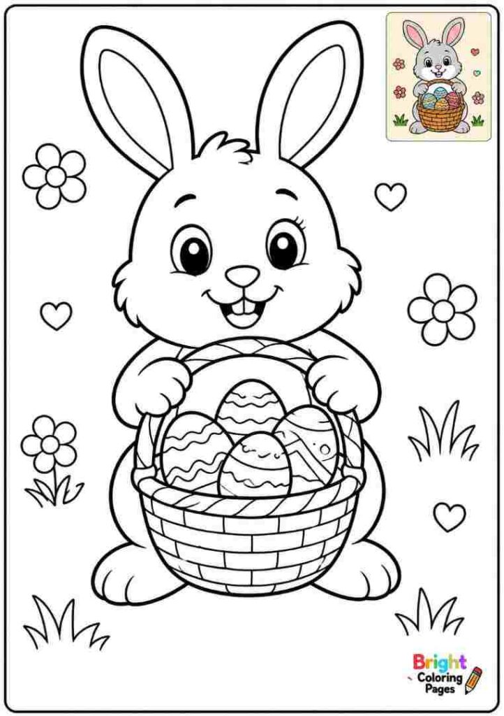 Easter Bunny With Basket