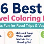 6 Best Travel Coloring Kits for Road Trips and Vacations: No-mess Kits Parents Would Love