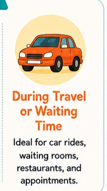 Best Times to Use Coloring Pages for Quiet Time - During Travel or Waiting Time