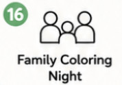 Family Coloring Night Challenge