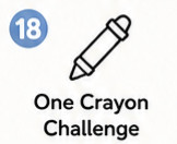 One Crayon Challenge