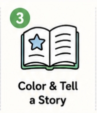 Color and Tell a Story
