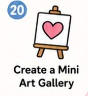 Create a Mini Art Gallery