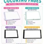 Best Tracing Light Pads for Printable Coloring Pages