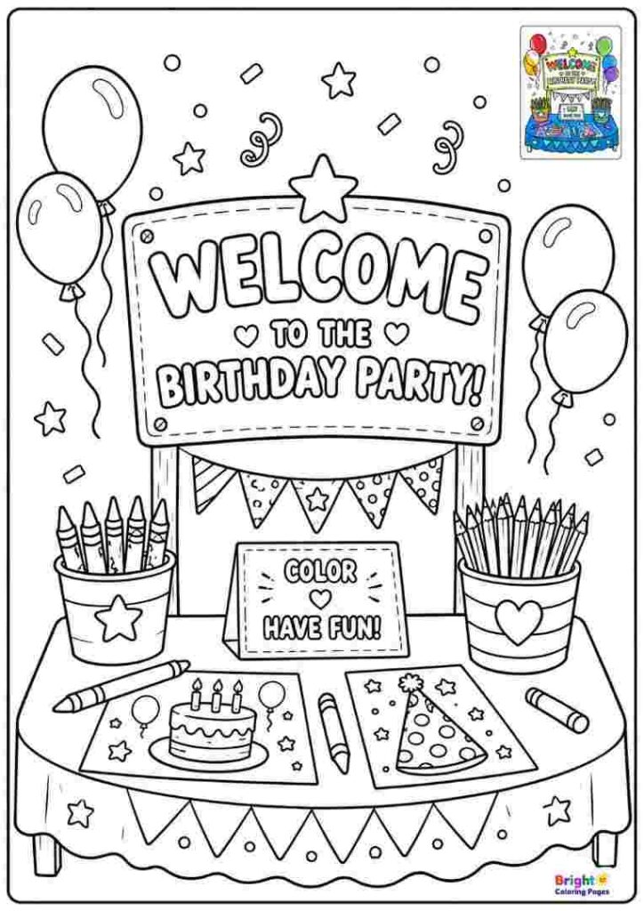 Coloring Welcome Station