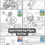 20 Sports Coloring Pages for Kids | Free Printable Fun