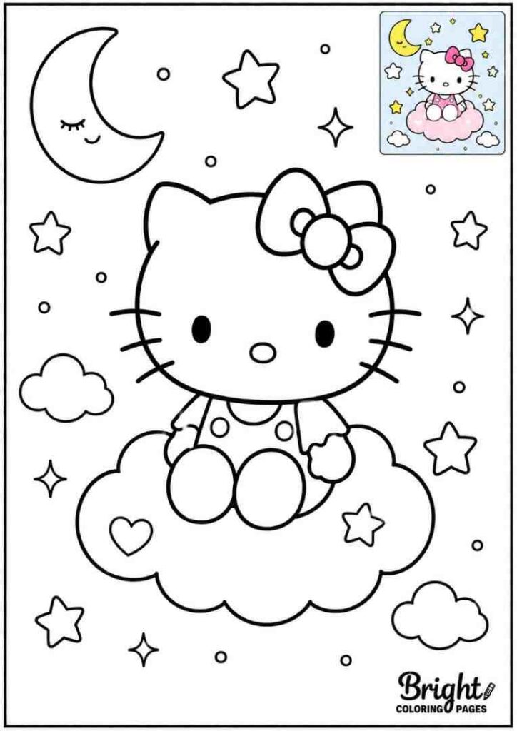 Hello Kitty on a Cloud
