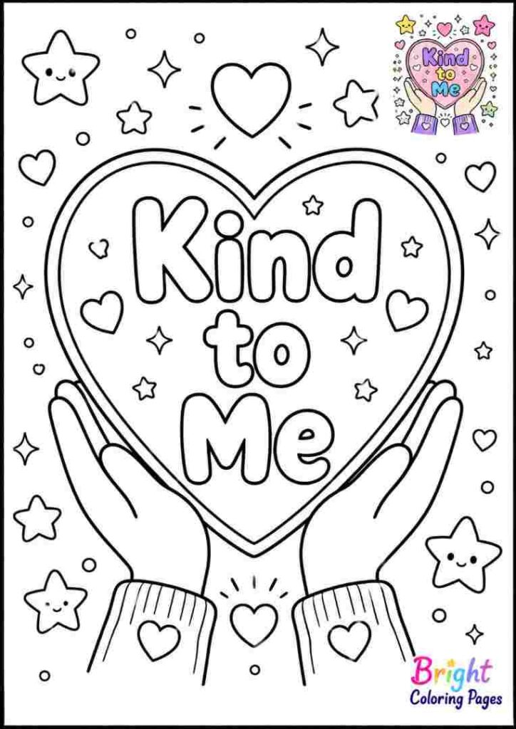 Kind to Me Coloring Page