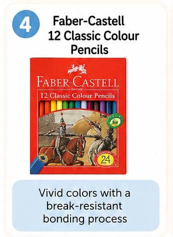 Faber-Castell 12 Classic Colour Pencils